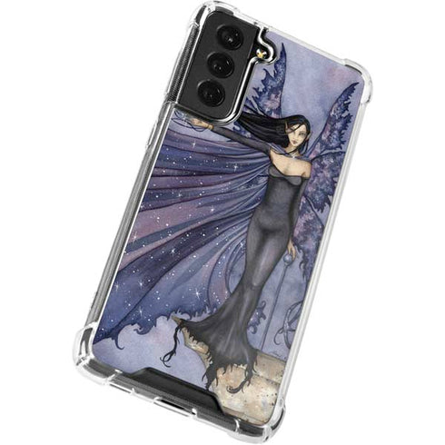 Amy Brown Cloak of Stars Galaxy S21 FE Clear Case